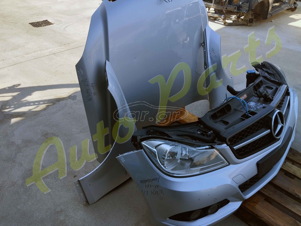 ΜΟΥΡΑΚΙ ΕΜΠΡΟΣ MERCEDES BENZ W204 F/L AVANTGARDE , ΚΑΠΟ / ΠΡΟΦΥΛΑΚΤΗΡΑΣ / ΦΑΝΑΡΙΑ / ΦΤΕΡΑ / ΜΕΤΩΠΗ , ΜΟΝΤΕΛΟ 2011-2014