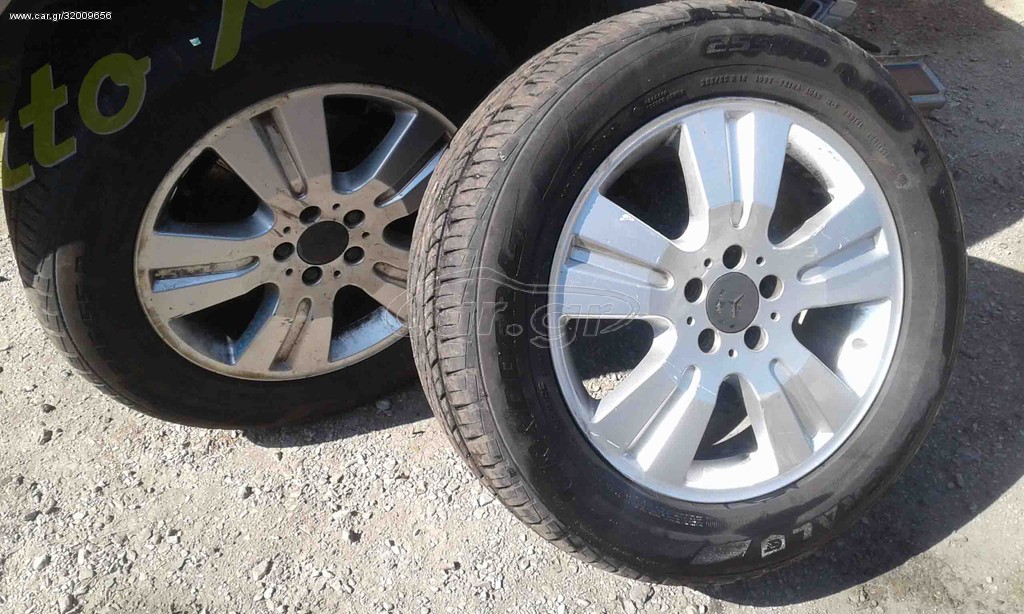 ΖΑΝΤΕΣ ΑΛΟΥΜΙΝΙΟΥ / ΖΑΝΤΟΛΑΣΤΙΧΑ MERCEDES-BENZ ML 320CDi 4MATIC 4ΑΔΑ , ΔΙΑΣΤΑΣΗ ΖΑΝΤΑΣ 18" , ΔΙΑΣΤΑΣΗ ΕΛΛΑΣΤΙΚΟΥ 255 / 55R / 18 , ΜΟΝΤΕΛΟ 2005-2009
